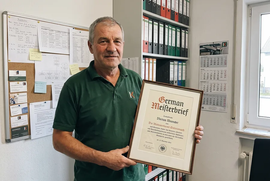 Jürgen Klostermann – Elektrotechnikermeister mit Meisterbrief